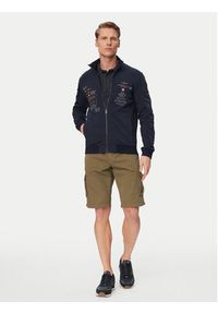 Aeronautica Militare Bluza 261FE2109UF00683 Granatowy Regular Fit. Kolor: niebieski. Materiał: bawełna #2