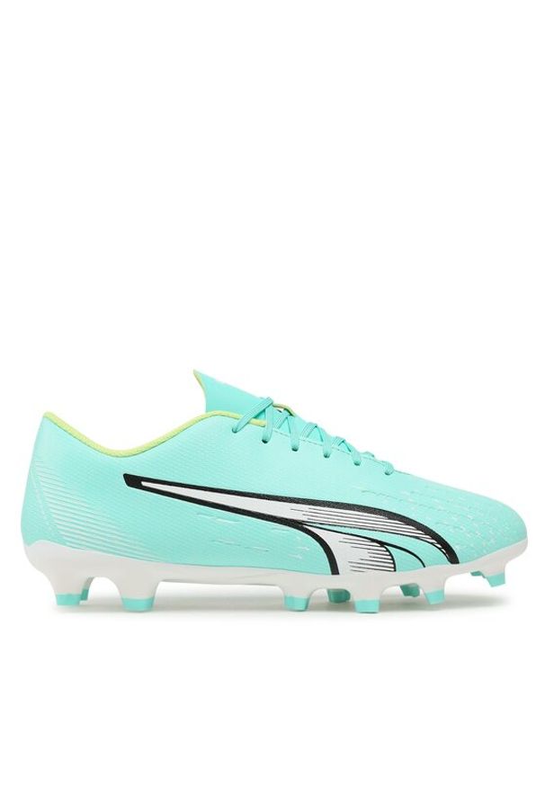 Puma Buty do piłki nożnej Ultra Play Fg/Ag 10722403 Zielony. Kolor: zielony. Materiał: skóra