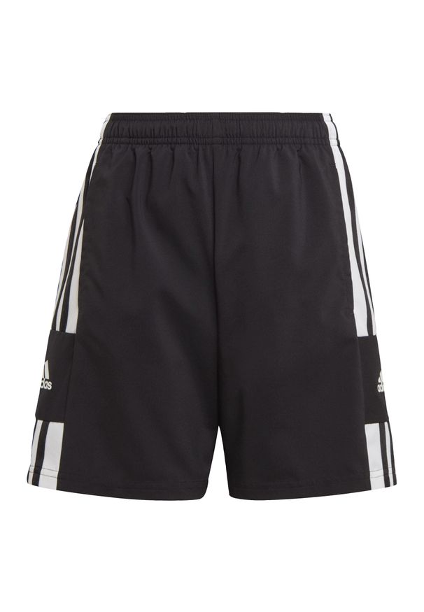 Adidas - Squadra 21 Woven Shorts. Kolor: wielokolorowy, biały, czarny. Materiał: tkanina. Wzór: gładki. Sport: piłka nożna