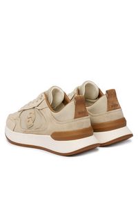 BOSS Sneakersy B Icon Runn 50563381 Beżowy. Kolor: beżowy. Materiał: zamsz, skóra #3