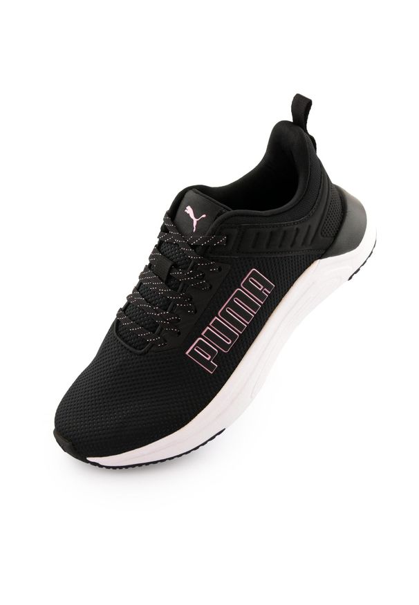 Puma Softride Astro T Unisex Buty Sportowe - Czarny / Koral 36. Kolor: czarny. Materiał: syntetyk, materiał. Sport: turystyka piesza