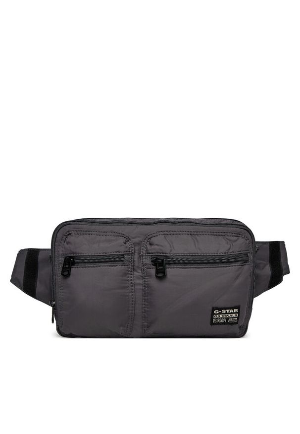 G-Star RAW - Saszetka nerka G-Star Raw. Kolor: szary