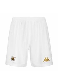 Kappa - Trzecie spodenki outdoorowe dla dzieci FC Versailles 78 Kombat Ryder 2024/25. Kolor: biały. Styl: młodzieżowy, sportowy
