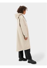 Didriksons Parka Alice 504680 Beżowy Oversize. Kolor: beżowy. Materiał: syntetyk