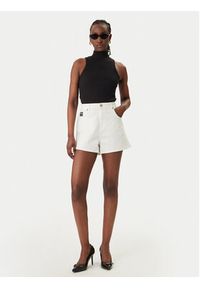 Versace Jeans Couture Szorty jeansowe 80HAD514 CEWCA Biały Regular Fit. Kolor: biały. Materiał: bawełna #3