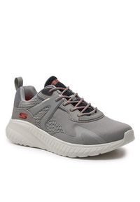 skechers - Skechers Sneakersy Bobs Squad Chaos-Elevated Drift 118034/GYMT Szary. Kolor: szary #5