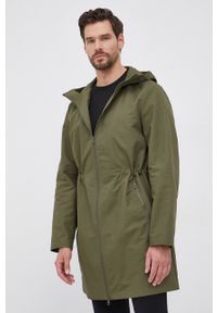 United Colors of Benetton Parka męska kolor zielony przejściowa. Okazja: na co dzień. Kolor: zielony. Styl: casual #5