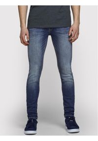 Jack & Jones - Jack&Jones Jeansy Liam 12166854 Granatowy Skinny Fit. Kolor: niebieski