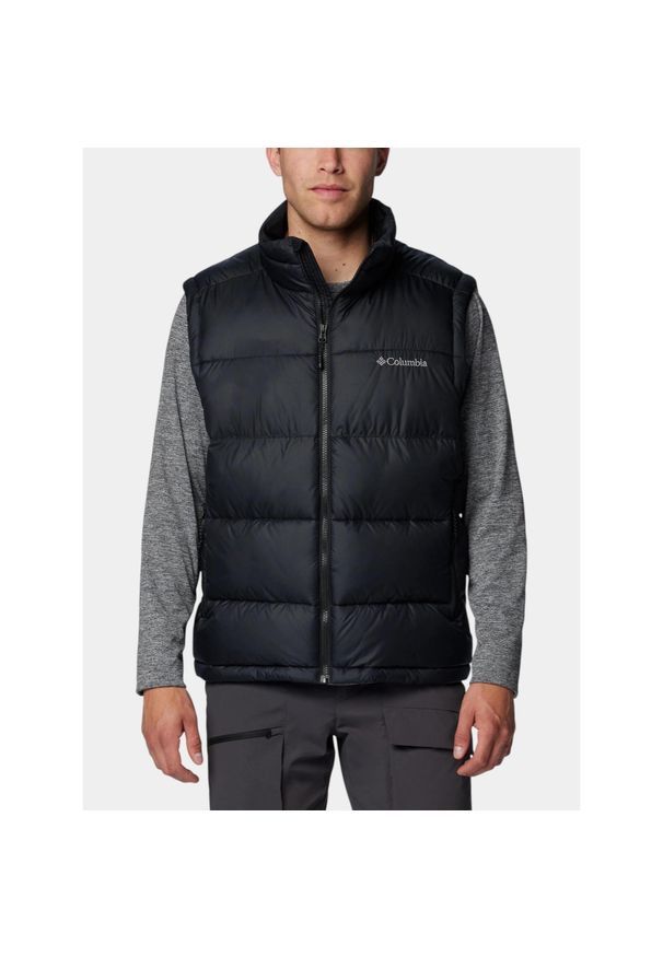columbia - Kamizelka Męska Columbia Pike Lake II. Kolor: czarny. Materiał: materiał. Sezon: jesień. Sport: turystyka piesza