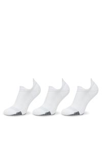Zestaw 3 par niskich skarpet unisex Under Armour. Kolor: biały