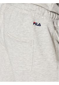 Fila Spodnie dresowe Unisex Bronte AU0069 Szary Regular Fit. Kolor: szary. Materiał: bawełna