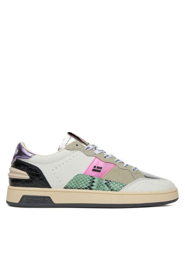 D.Franklin Sneakersy DFSH403001 Kolorowy. Materiał: skóra. Wzór: kolorowy