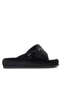 Juicy Couture Japonki WSS21533-01 Czarny. Kolor: czarny. Materiał: materiał #4