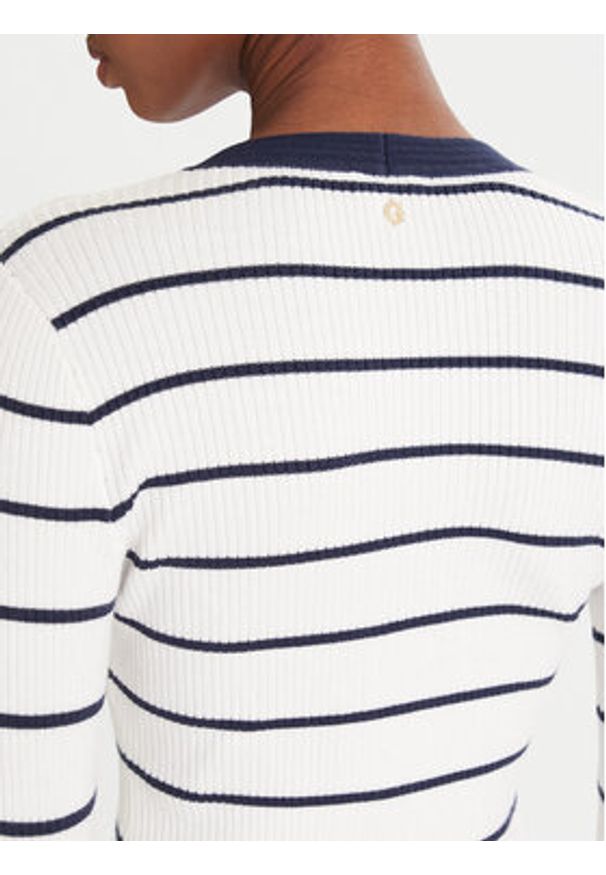 Guess Sukienka dzianinowa W5YK98 Z2YK2 Biały Slim Fit. Kolor: biały. Materiał: wiskoza