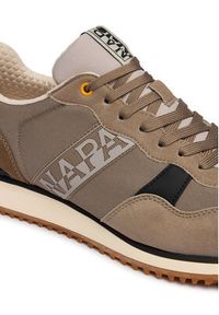 Napapijri Sneakersy NP0A8B9N Brązowy. Kolor: brązowy. Materiał: zamsz, skóra #3