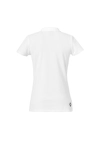 KEMPA - Damska koszulka polo Kempa Basics. Typ kołnierza: polo. Kolor: biały. Materiał: materiał