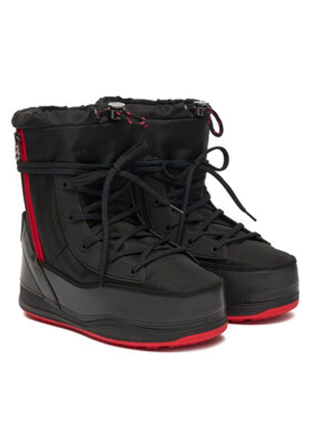 Bogner Śniegowce Laax 8 32547534 Czarny. Kolor: czarny. Materiał: skóra