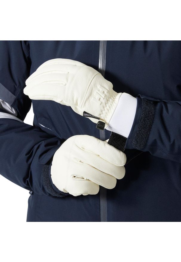Damskie rękawice narciarskie Helly Hansen Alphelia. Kolor: beżowy, biały, wielokolorowy. Sezon: zima. Sport: narciarstwo