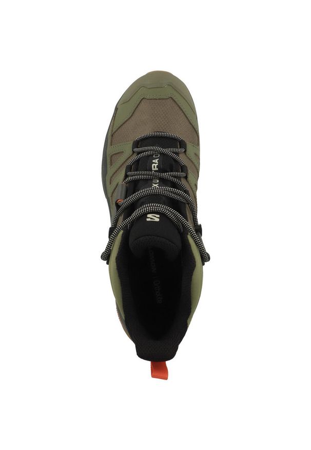 salomon - Buty trekkingowe męskie Salomon X Ultra Mid 4 Gtx. Wysokość cholewki: za kostkę. Zapięcie: sznurówki. Kolor: zielony. Materiał: materiał, syntetyk. Szerokość cholewki: normalna