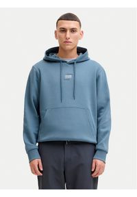 Jack & Jones Bluza Corp 12268422 Niebieski Regular Fit. Kolor: niebieski. Materiał: bawełna #1