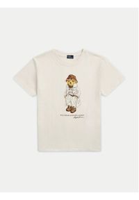 Polo Ralph Lauren T-Shirt 211947961001 Écru Regular Fit. Typ kołnierza: polo. Materiał: bawełna #4