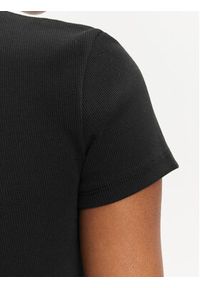 Hugo T-Shirt Baby 50510749 Czarny Slim Fit. Kolor: czarny. Materiał: bawełna #4