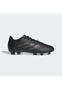 Adidas - Buty Copa Pure 2 League FG Kids. Kolor: wielokolorowy, czarny, żółty, szary. Materiał: materiał