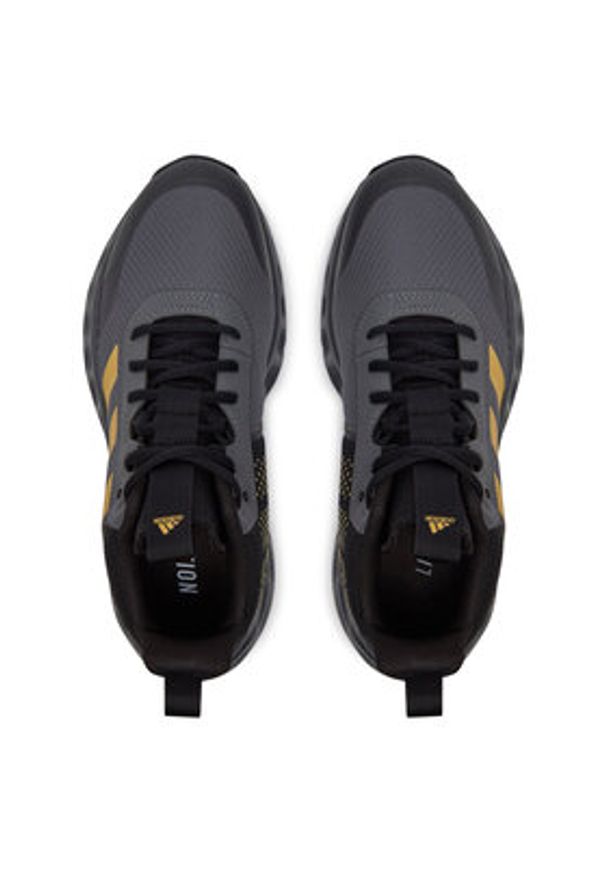 Adidas - adidas Buty do koszykówki Ownthegame 2.0 GW5483 Szary. Kolor: szary. Materiał: materiał. Sport: koszykówka