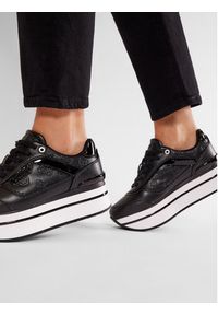 Guess Sneakersy Hansin FL5HNS PEL12 Czarny. Kolor: czarny. Materiał: skóra #9