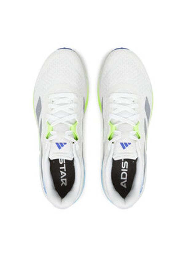 Adidas - adidas Buty do biegania adistar 3 JI1238 Biały. Kolor: biały. Materiał: materiał