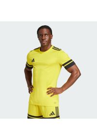 Adidas - Koszulka Squadra 25. Kolor: żółty, wielokolorowy, czarny. Materiał: materiał