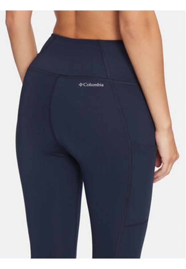 columbia - Columbia Legginsy Boundless Trek™ 2033514 Granatowy Slim Fit. Kolor: niebieski. Materiał: syntetyk