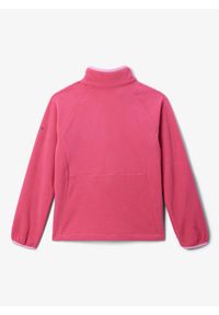 columbia - Polar Sportowy Dziecięcy Columbia Fast Trek Fleece Full Zip. Kolor: różowy. Materiał: polar