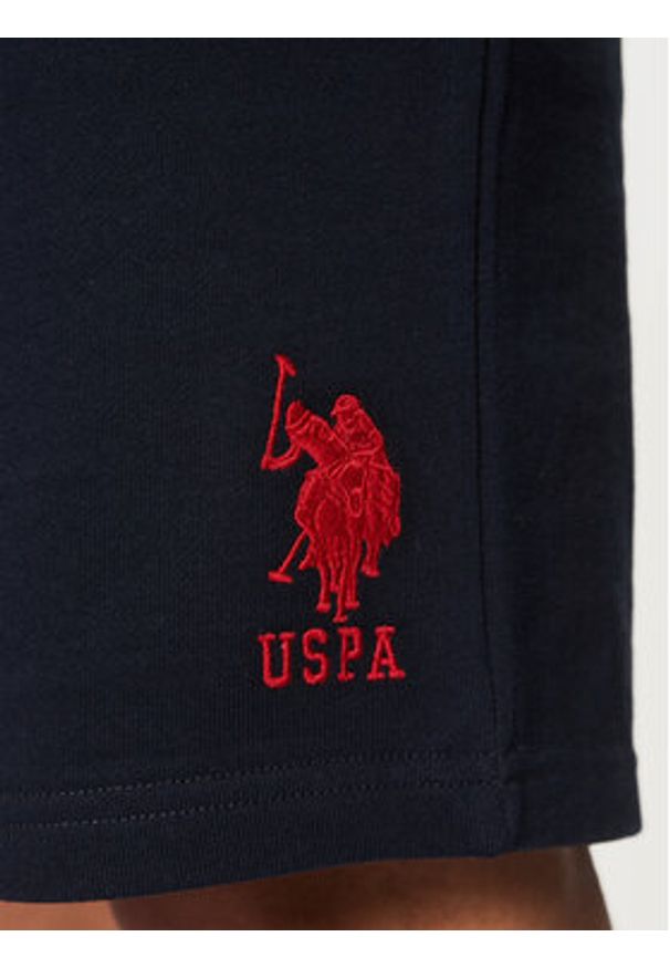 U.S. Polo Assn. Szorty sportowe MUP3355 Granatowy Regular Fit. Kolor: niebieski. Materiał: bawełna. Styl: sportowy