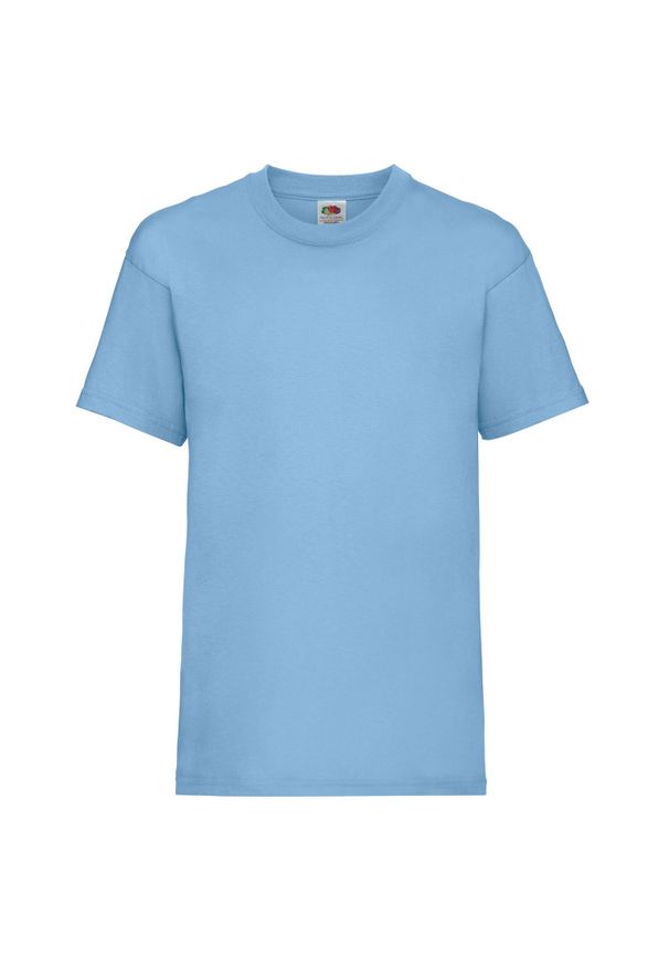 FRUIT OF THE LOOM - Koszulka Dziecięca Valueweight Plain T-shirt. Kolor: niebieski