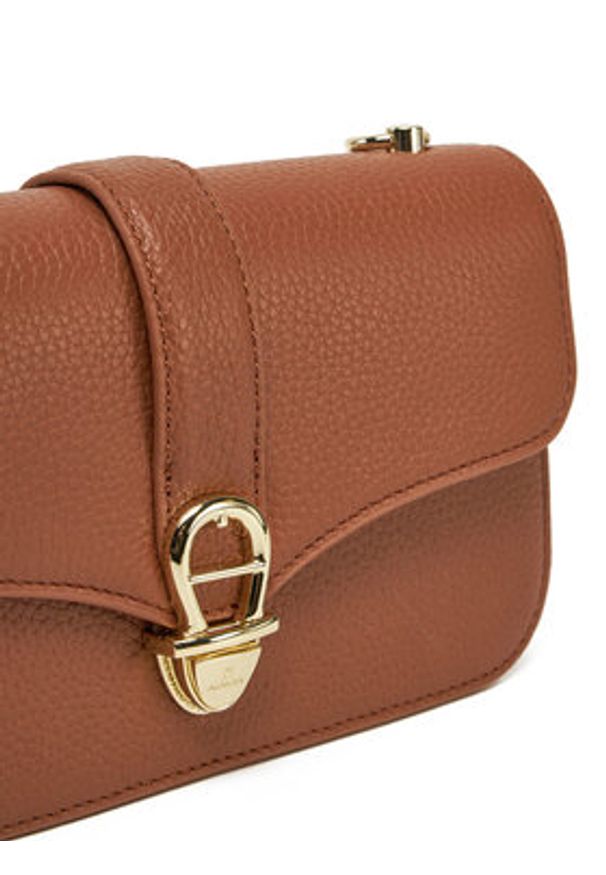 Aigner Torebka 132411 Brązowy. Kolor: brązowy. Materiał: skórzane