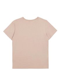 Champion - T-shirt Damski Z Bawełny Z Krótkim Rękawem. Kolor: biały, beżowy, różowy, wielokolorowy. Materiał: bawełna. Długość rękawa: krótki rękaw. Długość: krótkie