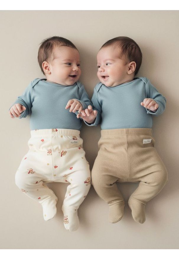 Sinsay - Półśpiochy 2 pack - brązowy. Kolor: brązowy