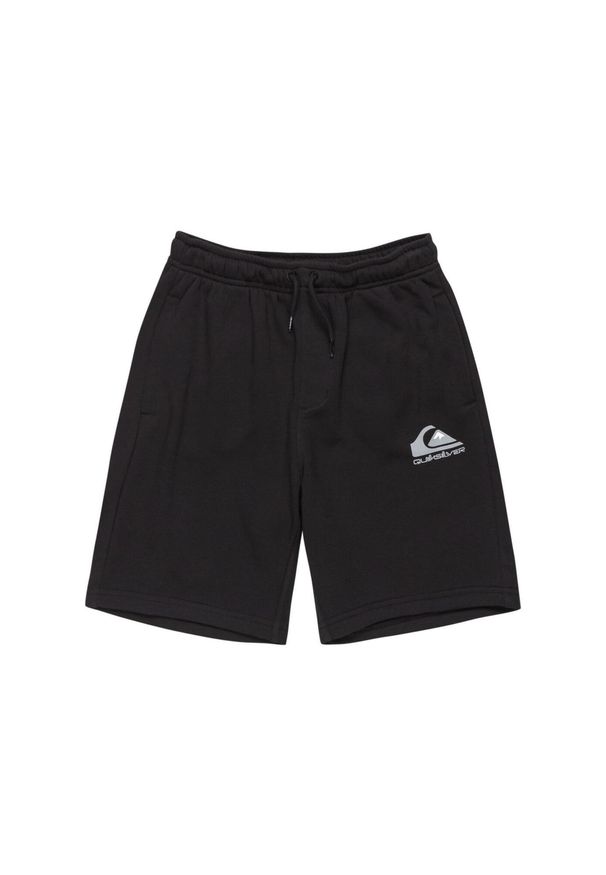 Quiksilver - Spodenki z elastyczną talią EASY DAY. Kolor: czarny, brązowy, zielony, wielokolorowy. Materiał: materiał, poliester, bawełna. Długość: krótkie. Sezon: lato