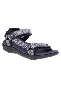 Hi-tec - Buty do chodzenia męskie Hi-Tec Hanar. Zapięcie: rzepy. Kolor: czarny. Materiał: syntetyk, materiał. Sport: turystyka piesza