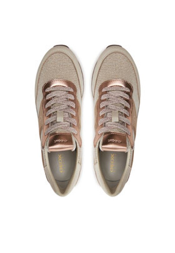 Geox Sneakersy D Spherica Vseries D45F4A 01422 C1Z5Q Biały. Kolor: biały. Materiał: materiał