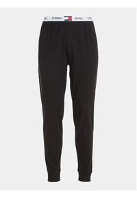 Tommy Jeans Spodnie dresowe UM0UM02962 Czarny Regular Fit. Kolor: czarny. Materiał: bawełna