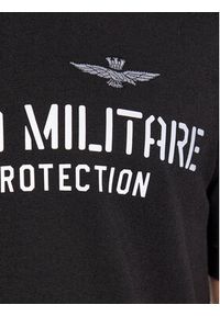 Aeronautica Militare T-Shirt 232TS2149J612 Czarny Regular Fit. Kolor: czarny. Materiał: bawełna #4
