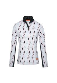 GARETH & LUCAS - Bluza narciarska Damska Gareth & Lucas The One Hundred and Nineteen. Kolor: różowy. Materiał: poliester, elastan. Sezon: zima. Sport: narciarstwo #1