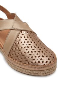 Pikolinos Espadryle W4A-1546Cl Złoty. Kolor: złoty. Materiał: skóra #4