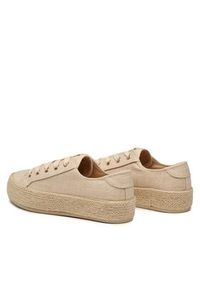 DeeZee Espadryle WSK1576-01 Beżowy. Kolor: beżowy. Materiał: materiał #3