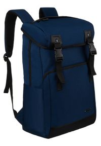 Plecak sportowy Peterson PTN 77713 granatowy. Kolor: niebieski. Styl: sportowy