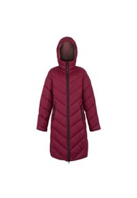 Regatta - Kurtka Ocieplana Damska Anita. Kolor: czerwony. Materiał: puch. Sport: turystyka piesza #1