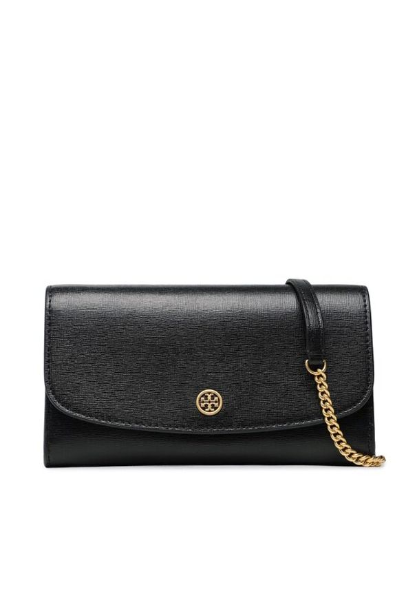 Tory Burch Torebka Robinson Chain Wallet 137152 Czarny. Kolor: czarny. Materiał: skórzane