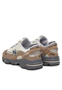 New Balance Sneakersy M1000C W Brązowy. Kolor: brązowy. Materiał: materiał #3